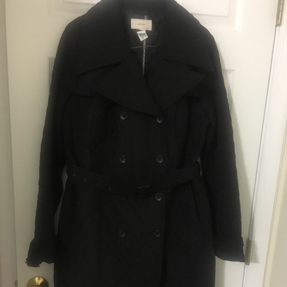 Merona Black Trench - Picture 1 of 3